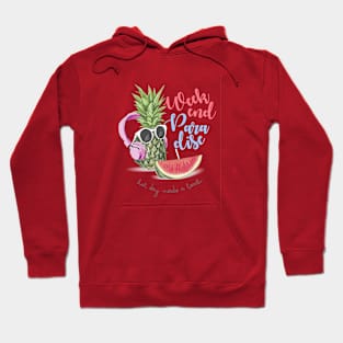 summer with funy pineapple pie Hoodie